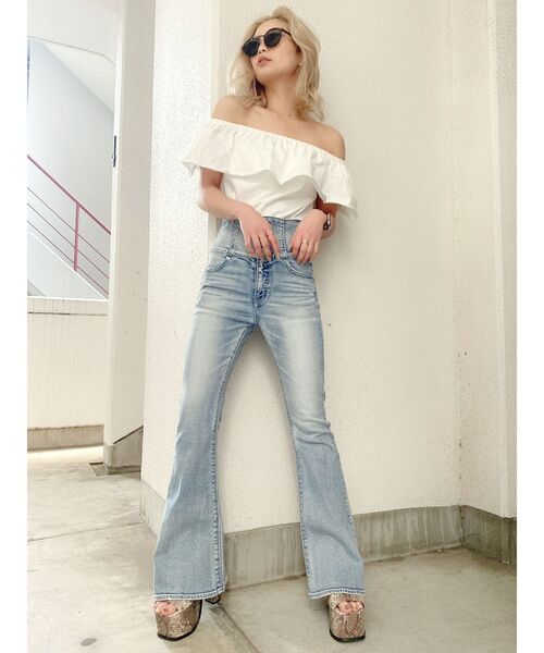 GYDA（ジェイダ）の「Pythonアンクルベルトチャンキーサンダル（サンダル・レディース・ブラック/その他1・SMALL/MEDIUM/LARGE）」の8枚目の写真