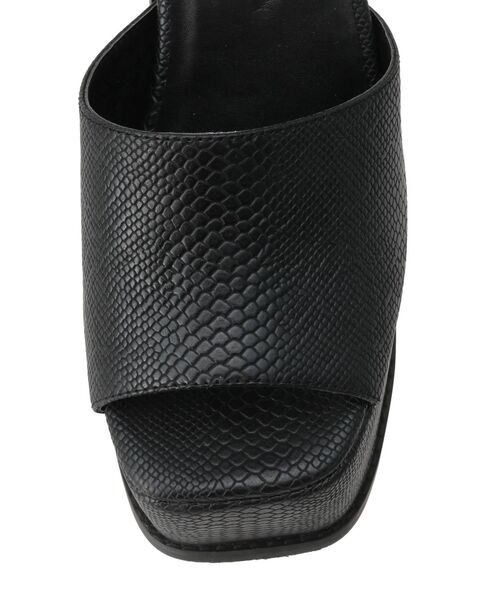 GYDA（ジェイダ）の「Pythonアンクルベルトチャンキーサンダル（サンダル・レディース・ブラック/その他1・SMALL/MEDIUM/LARGE）」の15枚目の写真