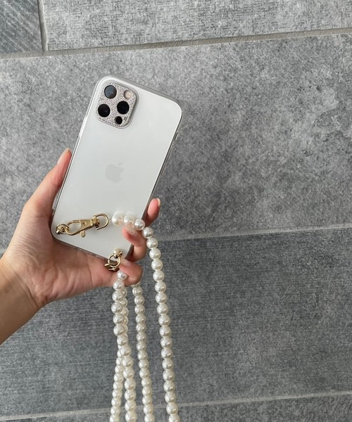 Heather(ヘザー)の「iPhone11,11Pro,12,12Pro対応ケース付きショルダーストラップ 946062(スマホケース/カバー・レディース・ホワイト系その他/ホワイト系その他2/ゴールド系その他2/ホワイト系その他3/ゴールド系その他/ゴールド系その他3・ONE SIZE)」の3枚目の写真