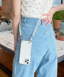 Heather | iPhone11,11Pro,12,12Pro対応ケース付きショルダーストラップ 946062(スマホケース/カバー)