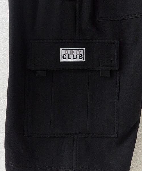 PRO CLUB （プロクラブ）の「Pro Club/プロクラブ Fleece Cargo Shorts ショーツ カーゴショーツ 2026年春夏（カーゴパンツ・メンズ・ブラック/ネイビー/グレー/チャコール・S/M/L/XL）」の19枚目の写真
