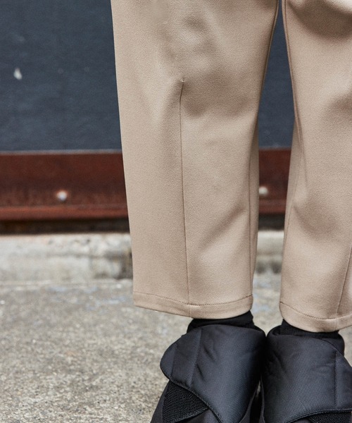 BASQUE magenta（バスクマゼンタ）の「オーバーサイズ ライト ジャケット & テーパードパンツ セットアップ（ワイドテーラードシャツJKT/テーパードパンツ）（セットアップ・メンズ・ブラック/ベージュ/ブラウン/オリーブ・M/L）」の21枚目の写真