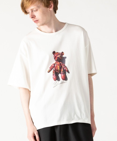 rehacer(レアセル)の「rehacer : My Buddy Made in Japan / マイバディー Tシャツ メイドインジャパン(Tシャツ/カットソー・メンズ・ブラック/ホワイト・MEDIUM/SMALL/LARGE/X-LARGE)」の3枚目の写真