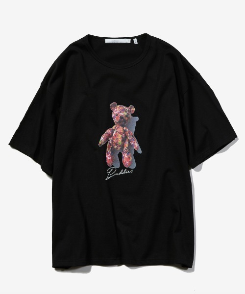 rehacer(レアセル)の「rehacer : My Buddy Made in Japan / マイバディー Tシャツ メイドインジャパン(Tシャツ/カットソー・メンズ・ブラック/ホワイト・MEDIUM/SMALL/LARGE/X-LARGE)」の11枚目の写真