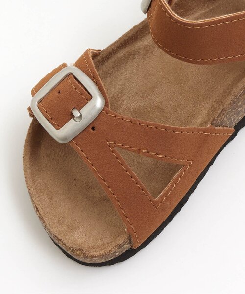 apres les cours（アプレレクール）の「ベーシックサンダル（サンダル・キッズ・ブラウン/ベージュ/オレンジ・18/16/17/15 /19/14）」の21枚目の写真