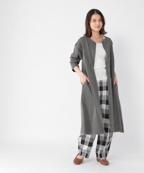 studio CLIP(スタディオクリップ)の「2WAY羽織りワンピース(ワンピース・レディース・アイボリー/スモーク/モカ・MEDIUM/LARGE)」の3枚目の写真