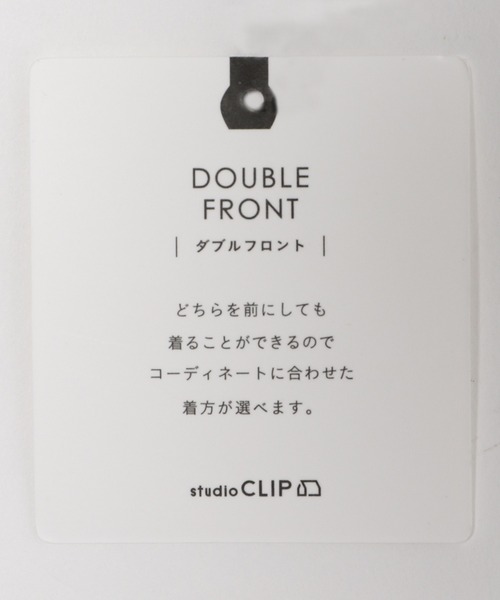 studio CLIP(スタディオクリップ)の「2WAY羽織りワンピース(ワンピース・レディース・アイボリー/スモーク/モカ・MEDIUM/LARGE)」の6枚目の写真