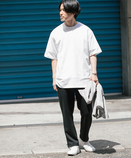 ITEMS URBANRESEARCH(アイテムズ アーバンリサーチ)の「バックロゴプリントTシャツ(Tシャツ/カットソー・メンズ・ブラック/ブルー/レッド・MEDIUM/LARGE)」の10枚目の写真