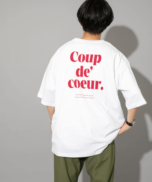 ITEMS URBANRESEARCH(アイテムズ アーバンリサーチ)の「バックロゴプリントTシャツ(Tシャツ/カットソー・メンズ・ブラック/ブルー/レッド・MEDIUM/LARGE)」の19枚目の写真