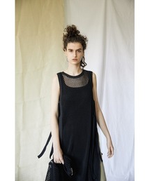mesh long vest(メッシュロングベスト)
