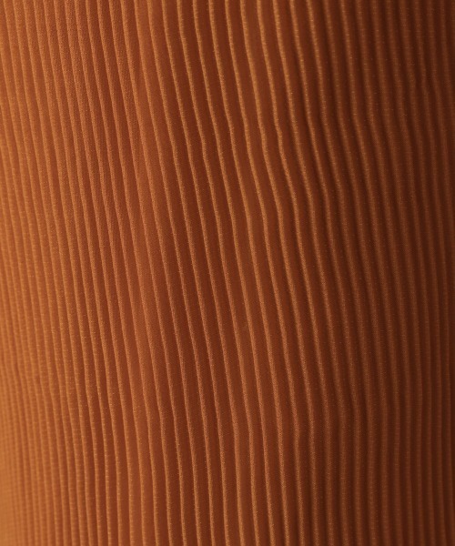 LOWRYS FARM（ローリーズファーム）の「シアープリーツメローパンツ２　949425（その他パンツ・レディース・ブラック/オレンジ/グリーン/アイボリー・FREE）」の6枚目の写真