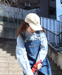 【WEB別注】アルファベット刺繍キャップ