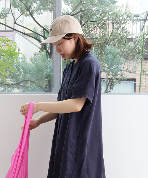 PAR ICI（パーリッシィ）の「【WEB別注】アルファベット刺繍キャップ（キャップ・レディース・ネイビー/ベージュ/ホワイト・FREE）」の9枚目の写真