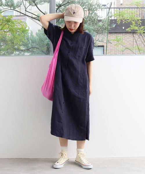 PAR ICI（パーリッシィ）の「【WEB別注】アルファベット刺繍キャップ（キャップ・レディース・ネイビー/ベージュ/ホワイト・FREE）」の11枚目の写真