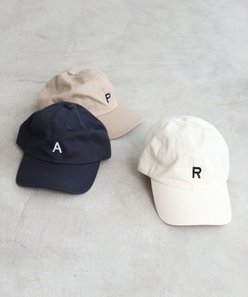 PAR ICI（パーリッシィ）の「【WEB別注】アルファベット刺繍キャップ（キャップ・レディース・ネイビー/ベージュ/ホワイト・FREE）」の21枚目の写真