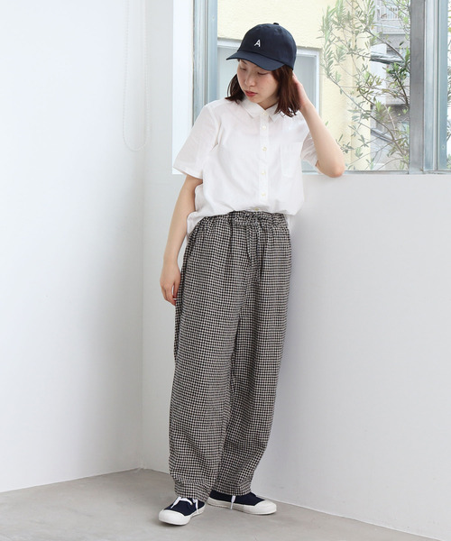 PAR ICI（パーリッシィ）の「【WEB別注】アルファベット刺繍キャップ（キャップ・レディース・ネイビー/ベージュ/ホワイト・FREE）」の18枚目の写真