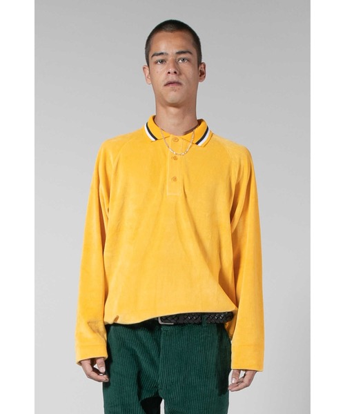 UNION（ユニオン）の「NOON GOONS FELPA VELOUR SHIRT（シャツ/ブラウス・メンズ・イエロー・LARGE/X-LARGE）」の2枚目の写真
