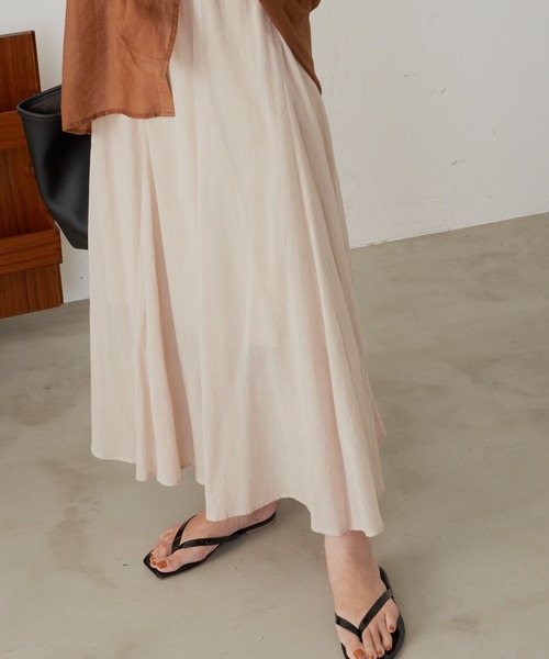 Aunt Marie's（アントマリーズ）の「パネル切替フレアスカート（スカート・レディース・ブラック/ベージュ/ブルー/グリーン・FREE）」の21枚目の写真