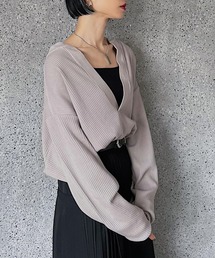 PAGEBOY | スリットVネックロングスリーブ(Tシャツ/カットソー)