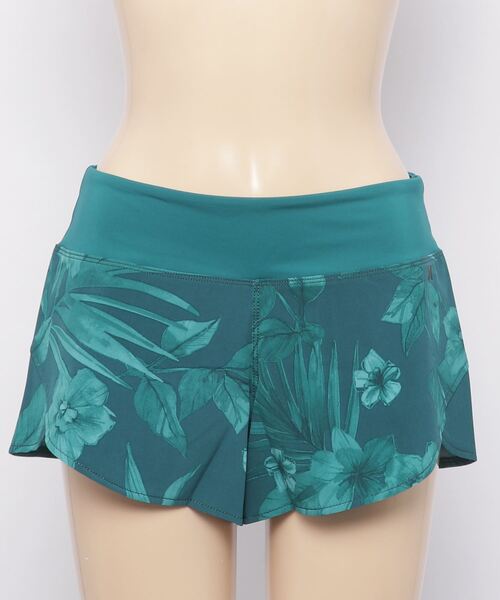 Hurley （ハーレー）の「W HAWAIIAN 2.5 SOFT WAIST BS  /ハーレー レディース水陸両用サーフトランクス（水着・レディース・グリーン系その他/コーラルピンク・MEDIUM/SMALL/X-SMALL）」の2枚目の写真