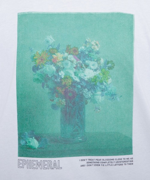 kutir（クティール）の「アソートカジュアルプリントTシャツ（Tシャツ/カットソー・メンズ・ホワイト/ライトブルー/ブラック/オフホワイト・MEDIUM/LARGE）」の16枚目の写真