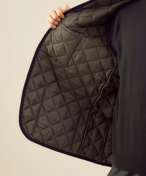 Traditional Weatherwear（トラディショナルウェザーウェア）の「【別注】＜Traditional Weatherwear×green label relaxing＞WAVERLY TW フード キルティング ジャケット（その他アウター・メンズ・ネイビー/ダークグレー・40/36/38/42）」の18枚目の写真