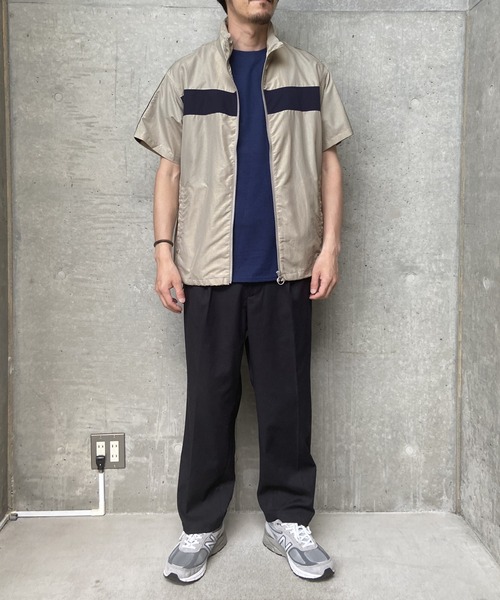 【セール】<AWM> H/S STAND COLLAR JACKET（ブルゾン）｜PARKS TOKYO SELECT（パークストウキョウセレクト）