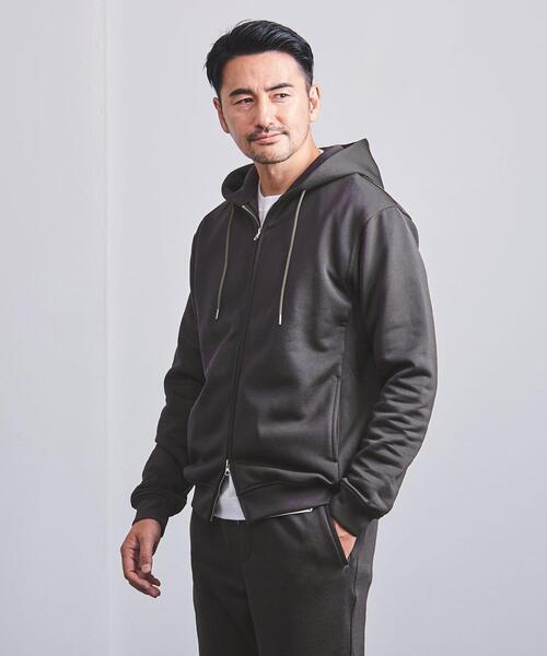 【WEB限定】<UNITEDARROWS>T/Cスウェットジップパーカ