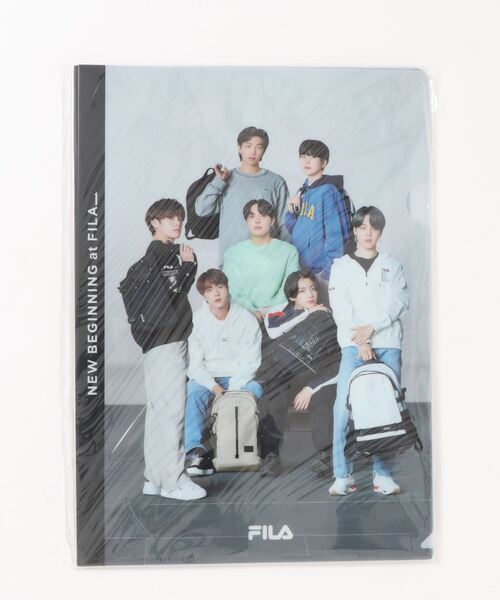 FILA(フィラ)の「【FILA/フィラ】BTS 21AW collection【FOOTWEAR】コートプランピー ※限定 BTSクリアファイル付き(スニーカー・メンズ・ホワイト・24cm/25cm/23cm)」の4枚目の写真