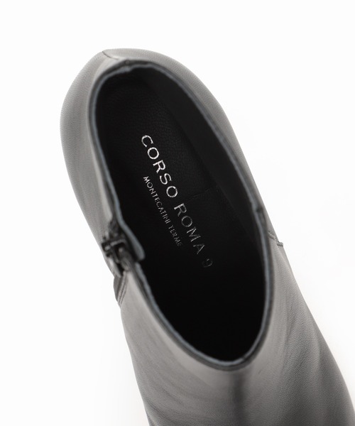 IENA（イエナ）の「【CORSO ROMA /コルソローマ】 セットバックヒールショートブーツ◆（ブーツ・レディース・ブラック・39/37/38/36）」の7枚目の写真