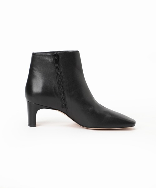 IENA（イエナ）の「【CORSO ROMA /コルソローマ】 セットバックヒールショートブーツ◆（ブーツ・レディース・ブラック・39/37/38/36）」の4枚目の写真