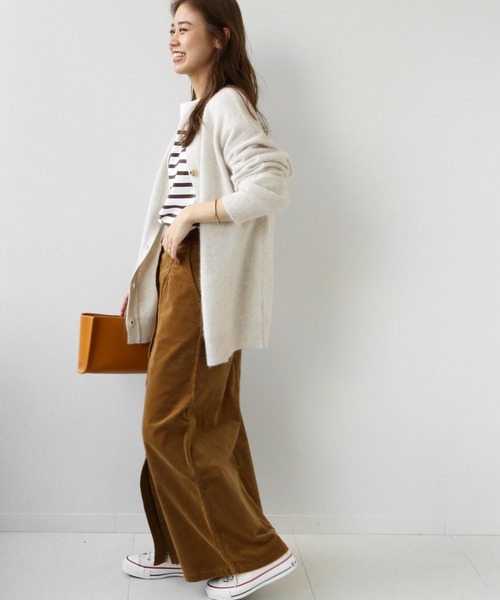 JOURNAL STANDARD relume（ジャーナルスタンダード　レリューム）の「フォックスウールクルーネックカーディガン◆（カーディガン/ボレロ・レディース・ブルー/ブラウン/ナチュラル・FREE）」の14枚目の写真