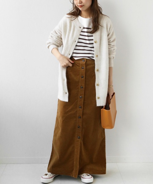 JOURNAL STANDARD relume（ジャーナルスタンダード　レリューム）の「フォックスウールクルーネックカーディガン◆（カーディガン/ボレロ・レディース・ブルー/ブラウン/ナチュラル・FREE）」の13枚目の写真