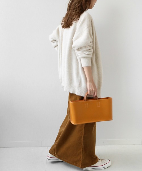 JOURNAL STANDARD relume（ジャーナルスタンダード　レリューム）の「フォックスウールクルーネックカーディガン◆（カーディガン/ボレロ・レディース・ブルー/ブラウン/ナチュラル・FREE）」の15枚目の写真