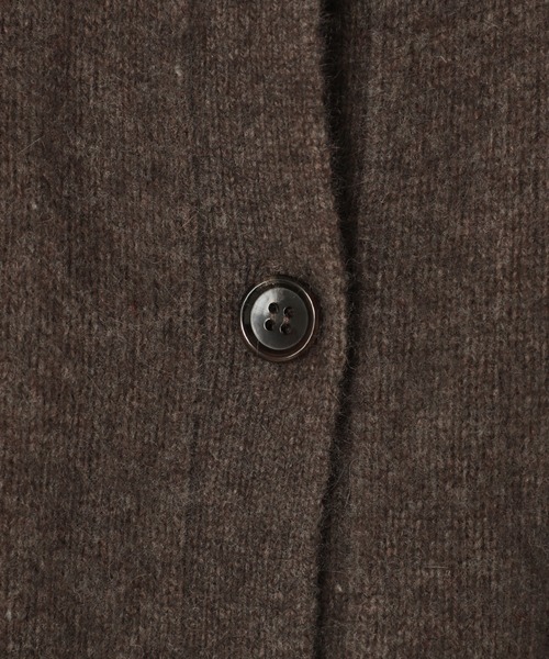 JOURNAL STANDARD relume（ジャーナルスタンダード　レリューム）の「フォックスウールクルーネックカーディガン◆（カーディガン/ボレロ・レディース・ブルー/ブラウン/ナチュラル・FREE）」の7枚目の写真