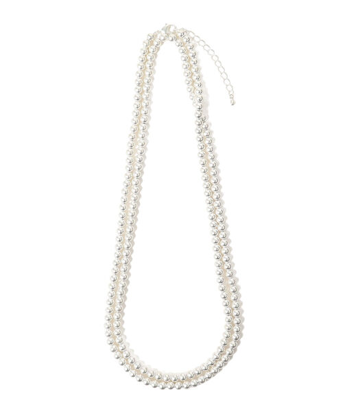 B:MING by BEAMS(ビーミングバイビームス)の「メタルビーズ ネックレス(ネックレス・レディース・ゴールド/シルバー・ONE SIZE)」の2枚目の写真