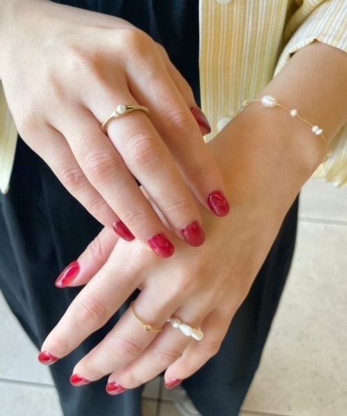 flower（フラワー）の「フェミニンパールリング（リング・レディース・ホワイト・FREE）」の13枚目の写真