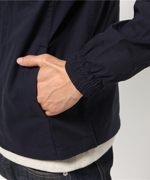 WEGO（ウィゴー）の「WEGO/ノーカラージャケット（ノーカラージャケット・メンズ・ホワイト/ネイビー・LARGE/MEDIUM）」の7枚目の写真