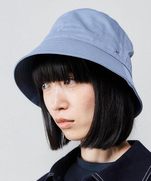 CONVERSE TOKYO（コンバーストウキョウ）の「TOKYOツイルバケットハット（ハット・レディース・ブラック/サックスブルー/チャコールグレー/ベージュ・1/3）」の4枚目の写真