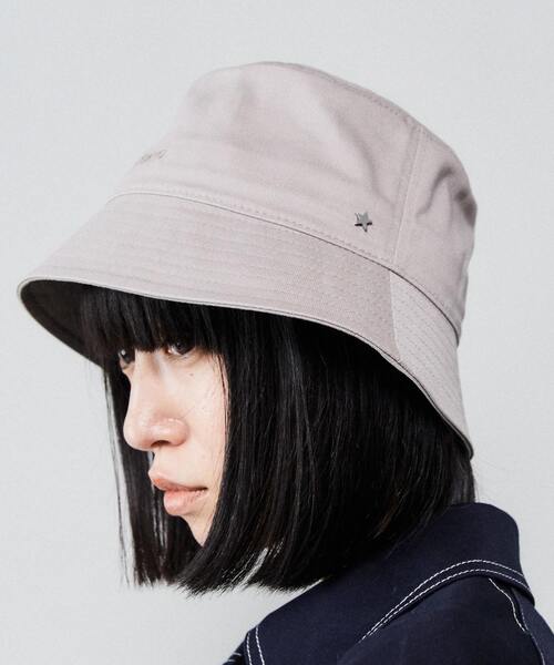 CONVERSE TOKYO（コンバーストウキョウ）の「TOKYOツイルバケットハット（ハット・レディース・ブラック/サックスブルー/チャコールグレー/ベージュ・1/3）」の5枚目の写真