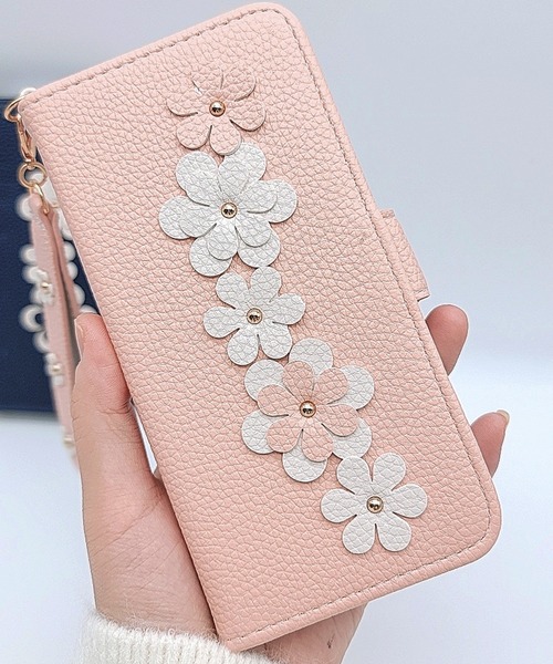 セール】手帳型 花柄 スマホケース（スマホケース/カバー）｜Lace