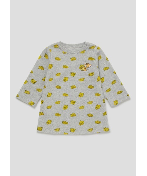 チーズアンドジェリー トムとジェリー コラボベビースウェットワンピース ワンピース Design Tshirts Store Graniph デザイン ティーシャツ ストア グラニフ のファッション通販 Zozotown