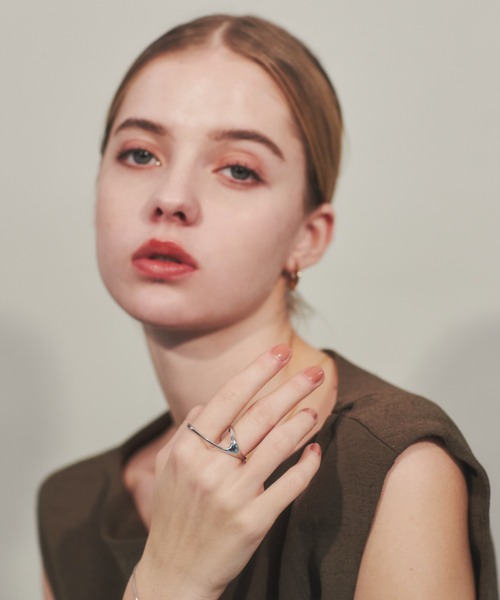ciite'（シーテ）の「ダブルフィンガーリング（リング・レディース・シルバー/ゴールド・FREE）」の17枚目の写真