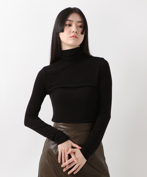 ALAND（エーランド）の「3.3Field Trip／BASICタートル  2239285（Tシャツ/カットソー・レディース・ブラック/グレー/アイボリー・FREE）」の17枚目の写真