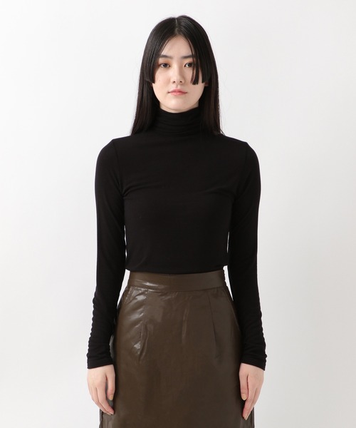 ALAND（エーランド）の「3.3Field Trip／BASICタートル  2239285（Tシャツ/カットソー・レディース・ブラック/グレー/アイボリー・FREE）」の20枚目の写真