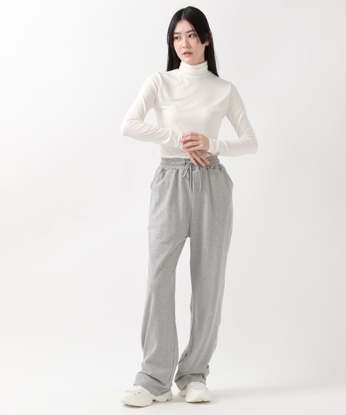 ALAND（エーランド）の「3.3Field Trip／BASICタートル  2239285（Tシャツ/カットソー・レディース・ブラック/グレー/アイボリー・FREE）」の4枚目の写真