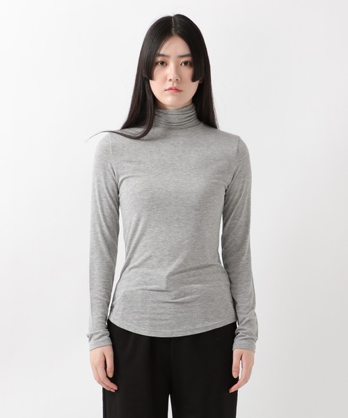 ALAND（エーランド）の「3.3Field Trip／BASICタートル  2239285（Tシャツ/カットソー・レディース・ブラック/グレー/アイボリー・FREE）」の15枚目の写真