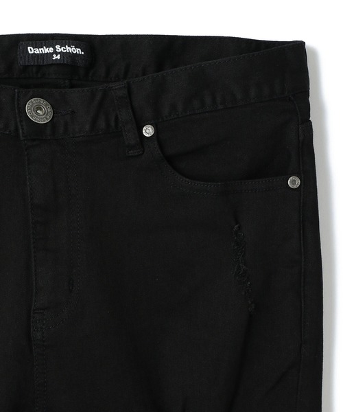 DANKE SCHON（ダンケシェーン）の「DankeSchon/ダンケシェーン/サイドジップデニムパンツ（デニムパンツ・メンズ・ブラック/ブルー・SMALL/MEDIUM/X-LARGE/LARGE）」の19枚目の写真