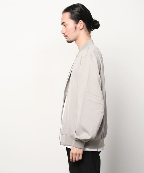 Confirm（コンファーム）の「Confirm / コンファーム リブブルゾン（ブルゾン・メンズ・グレー/ブラック/アイボリー/ベージュ・M/L）」の14枚目の写真