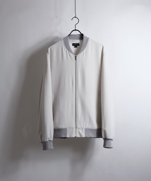 Confirm（コンファーム）の「Confirm / コンファーム リブブルゾン（ブルゾン・メンズ・グレー/ブラック/アイボリー/ベージュ・M/L）」の15枚目の写真